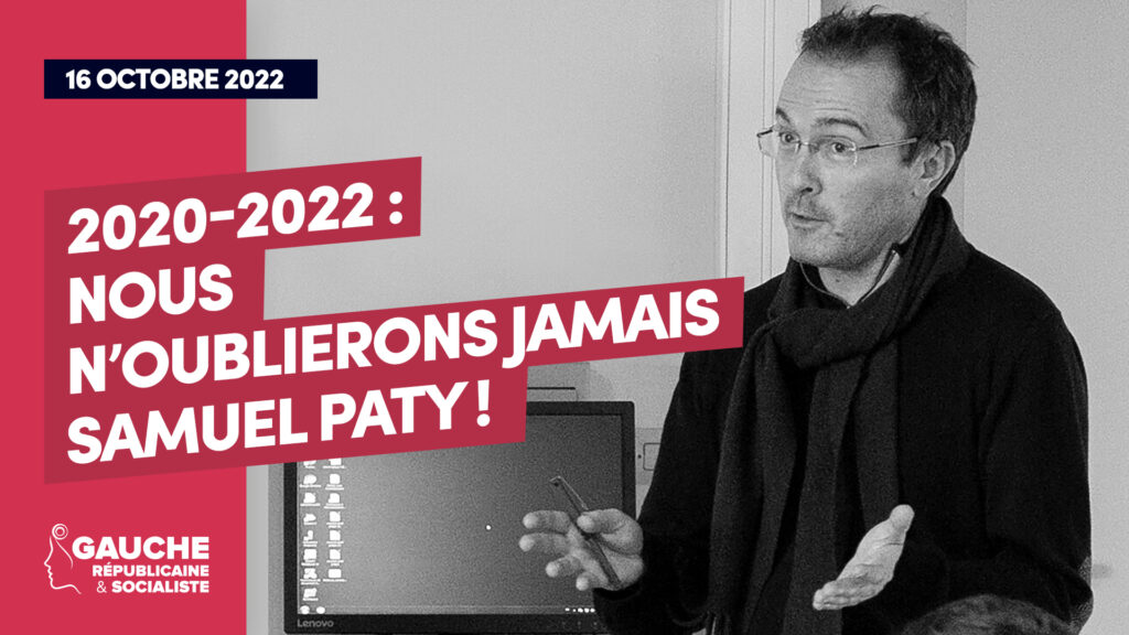 Souvenons Nous De Samuel Paty D Fendons La Libert D