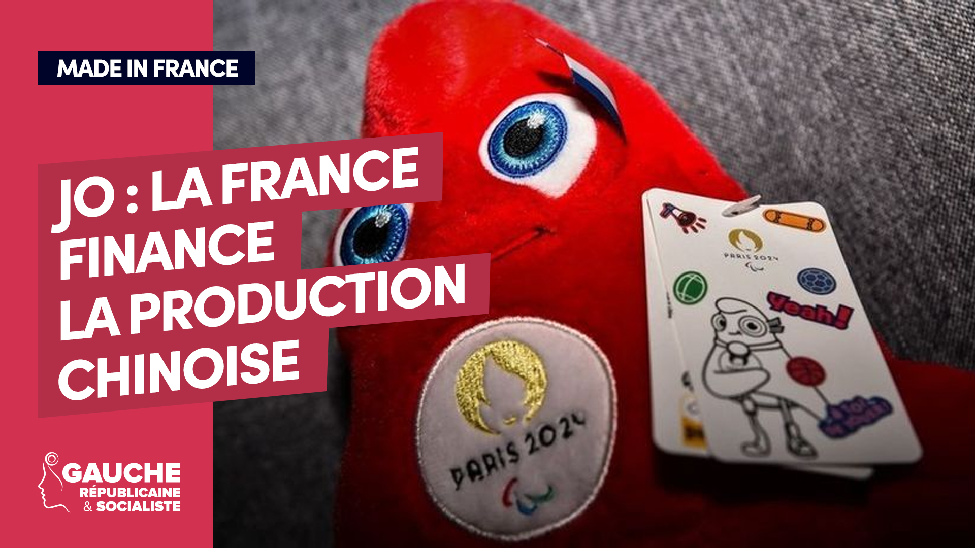 JO 2024 de Paris : les mascottes « Phryges » fabriquées en Chine