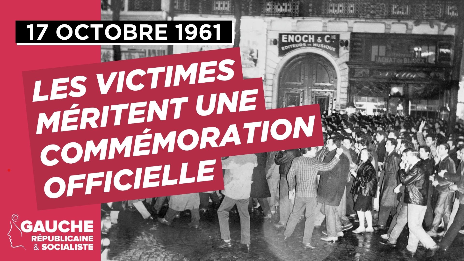 17 octobre 1961 : Il y a 65 ans, la Préfecture de Police massacrait les manifestants algériens